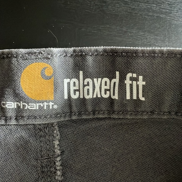 Carhartt Relaxed Fit Mens Cargo Pants 34 x 30 Grey - Picture 10 of 12